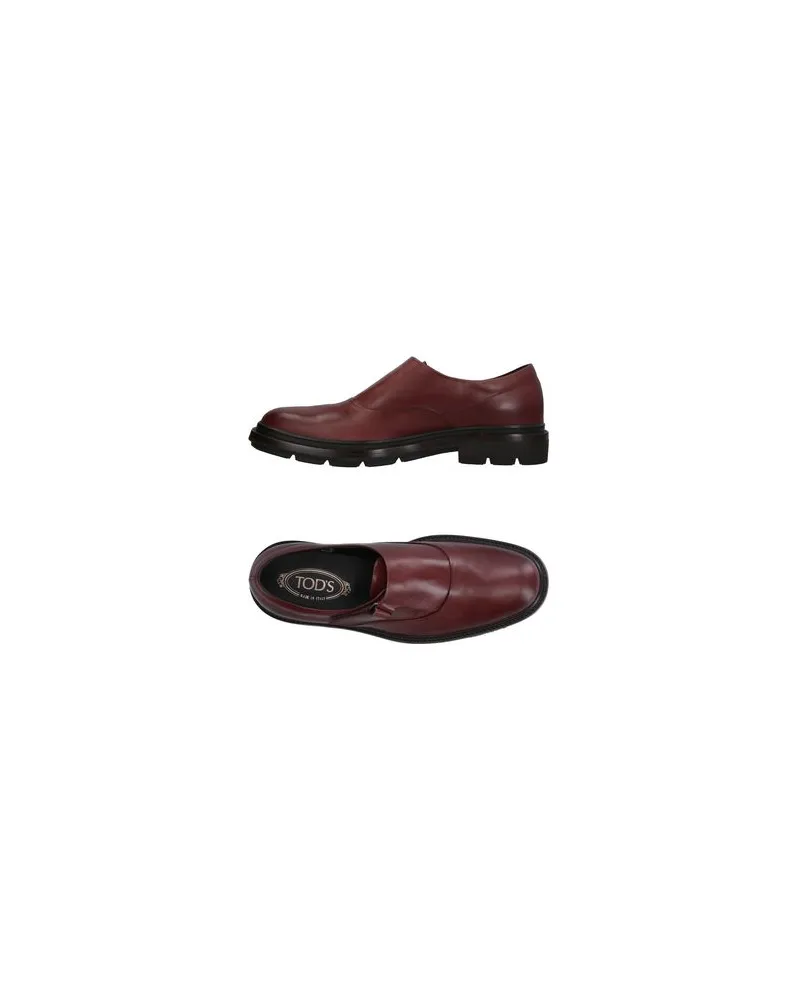 TOD'S SCHUHE - Mokassinsauf YOOX.COM Bordeaux