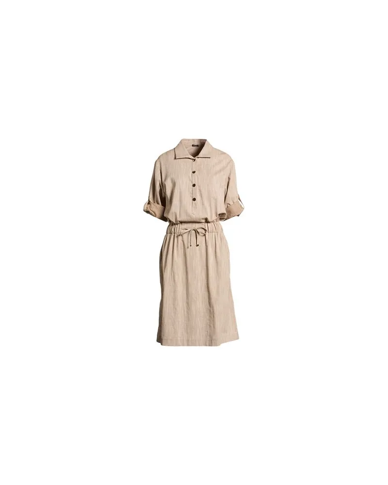Kiton KLEIDER - Midi-Kleiderauf YOOX.COM Beige