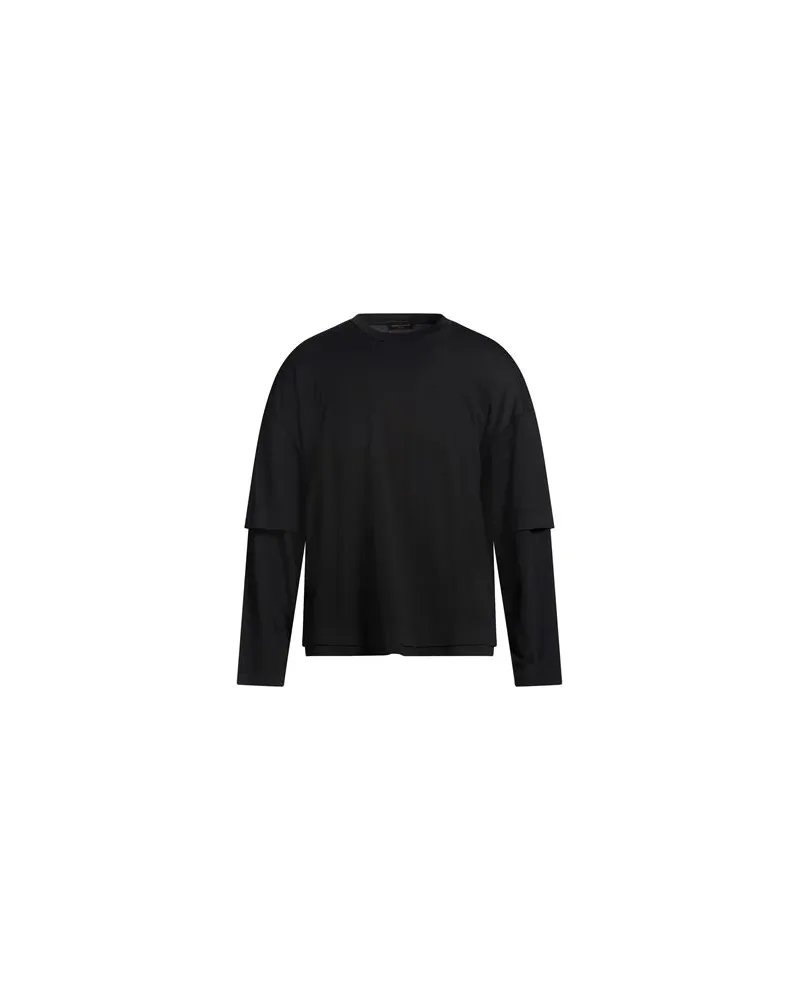 Roberto Collina TOPS - T-shirtsauf YOOX.COM Schwarz