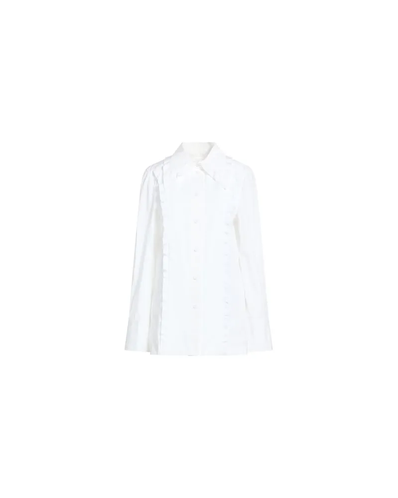 Jil Sander TOPS - Hemdenauf YOOX.COM Weiß