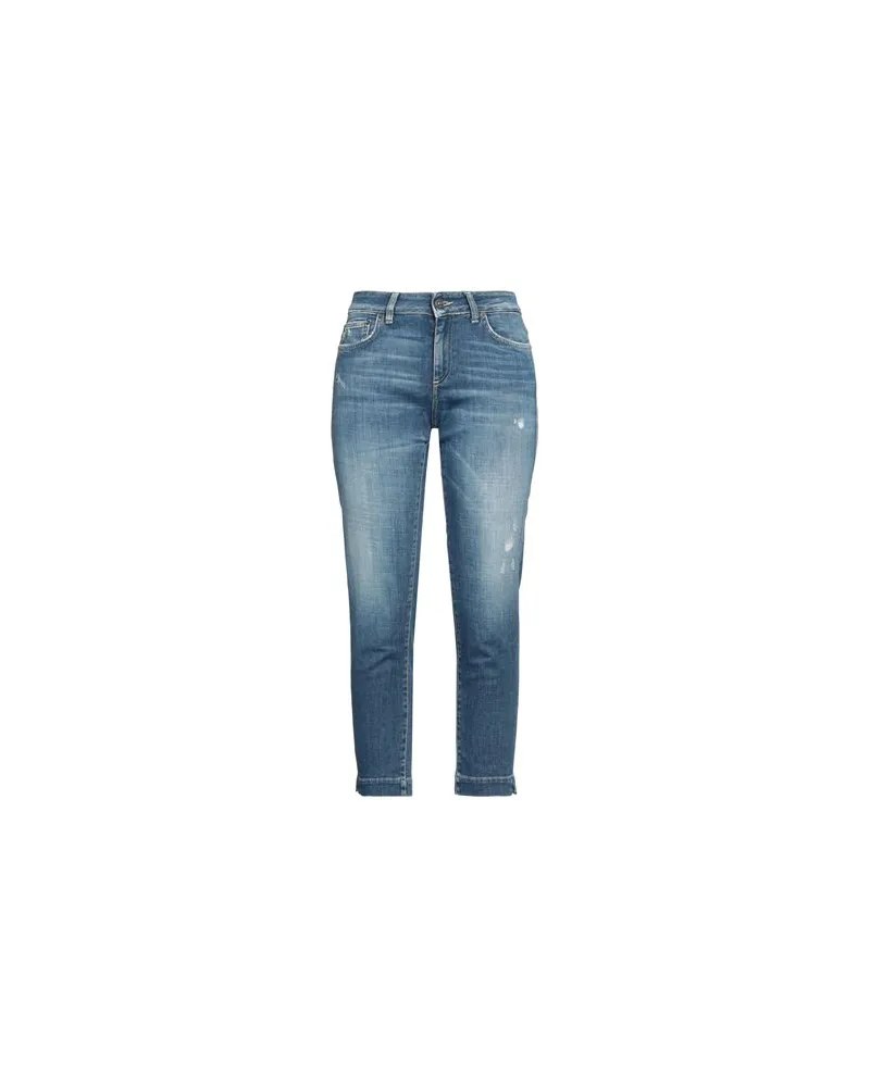 Dondup HOSEN & RÖCKE - Jeanshosenauf YOOX.COM Blau
