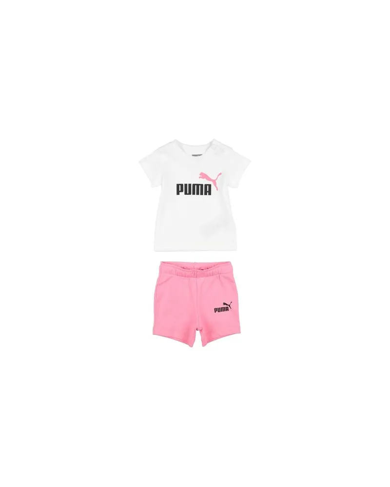 Puma Minicats Tee & Shorts Set  - NEUGEBORENE - Babykleidung-Setsauf YOOX.COM Weiß