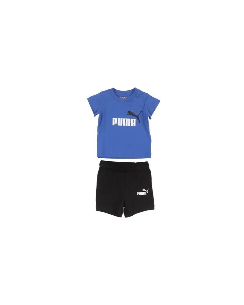 Puma Minicats Tee & Shorts Set  - NEUGEBORENE - Babykleidung-Setsauf YOOX.COM Azurblau