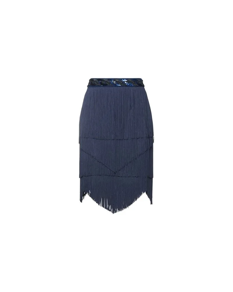 Elisabetta Franchi HOSEN & RÖCKE - Miniröckeauf YOOX.COM Nachtblau
