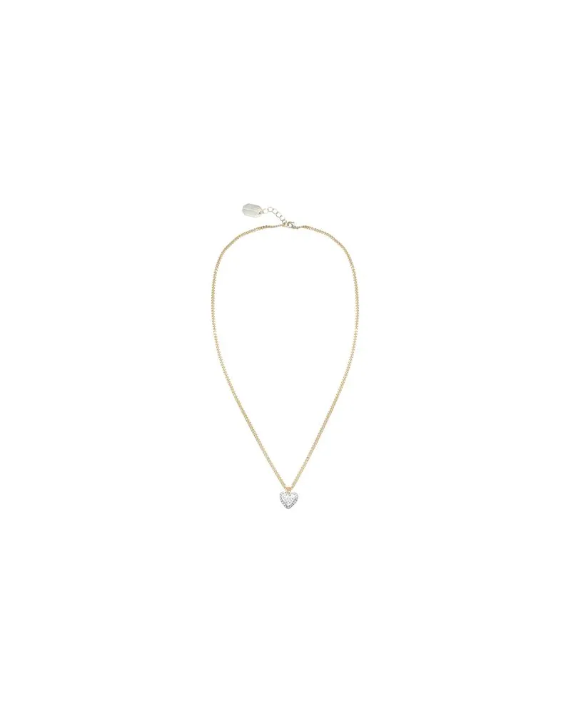 Karl Lagerfeld K/HEART NECKLACE PAVE  - SCHMUCK und UHREN - Halskettenauf YOOX.COM Gold