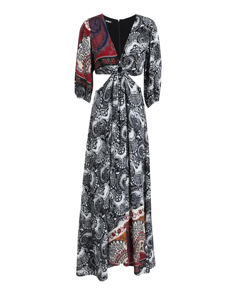 Desigual Maxi-Kleid Schwarz