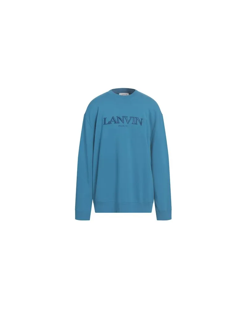 Lanvin TOPS - Sweatshirtsauf YOOX.COM Azurblau