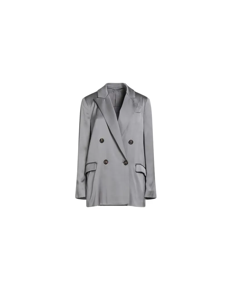 Brunello Cucinelli ANZÜGE und CO-ORDS - Blazersauf YOOX.COM Grau