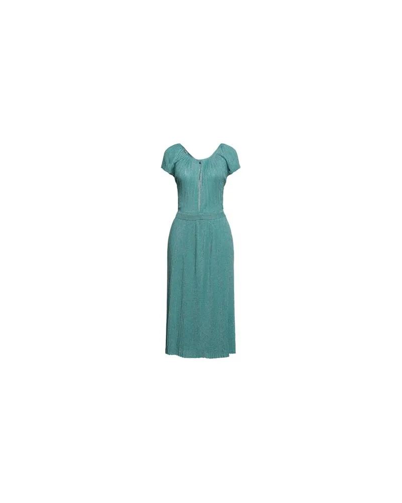 Elisabetta Franchi KLEIDER - Midi-Kleiderauf YOOX.COM Tūrkis