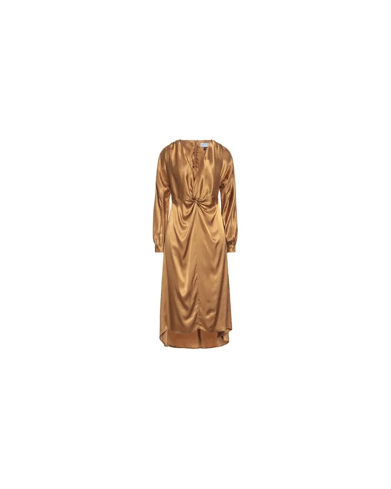 Closet KLEIDER - Midi-Kleiderauf YOOX.COM Bronze