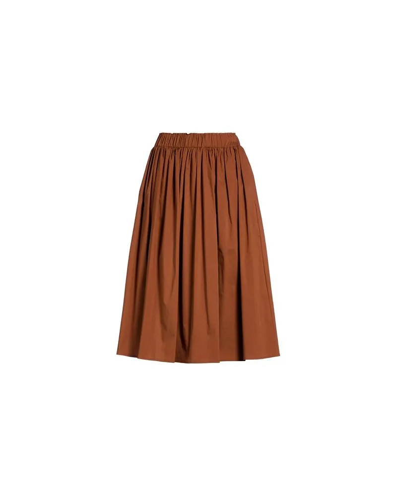 SHIRTAPORTER HOSEN & RÖCKE - Midi-Röckeauf YOOX.COM Braun
