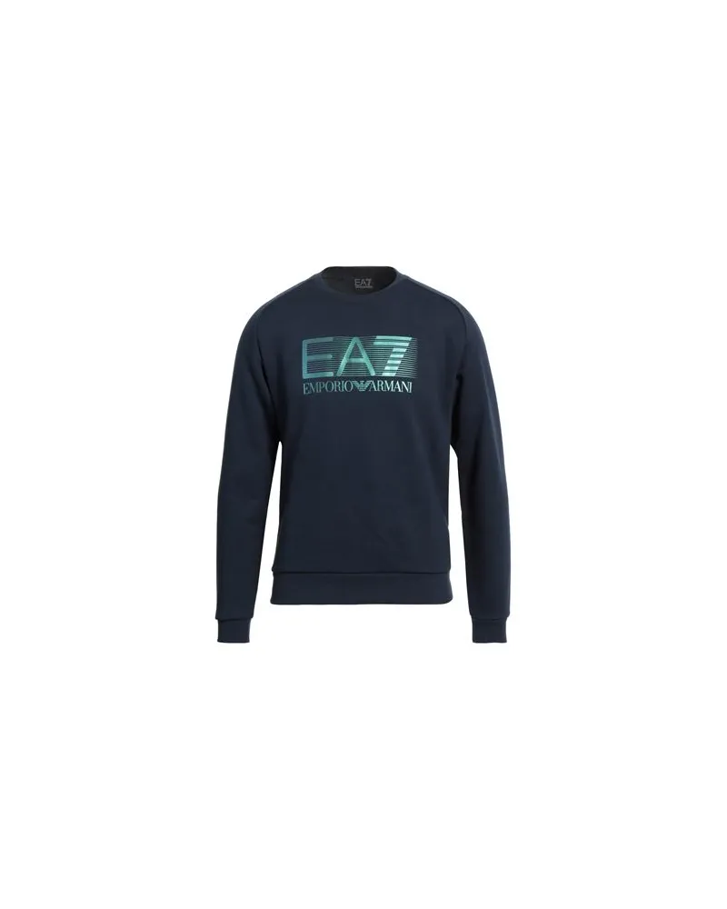 EA7 TOPS - Sweatshirtsauf YOOX.COM Marineblau