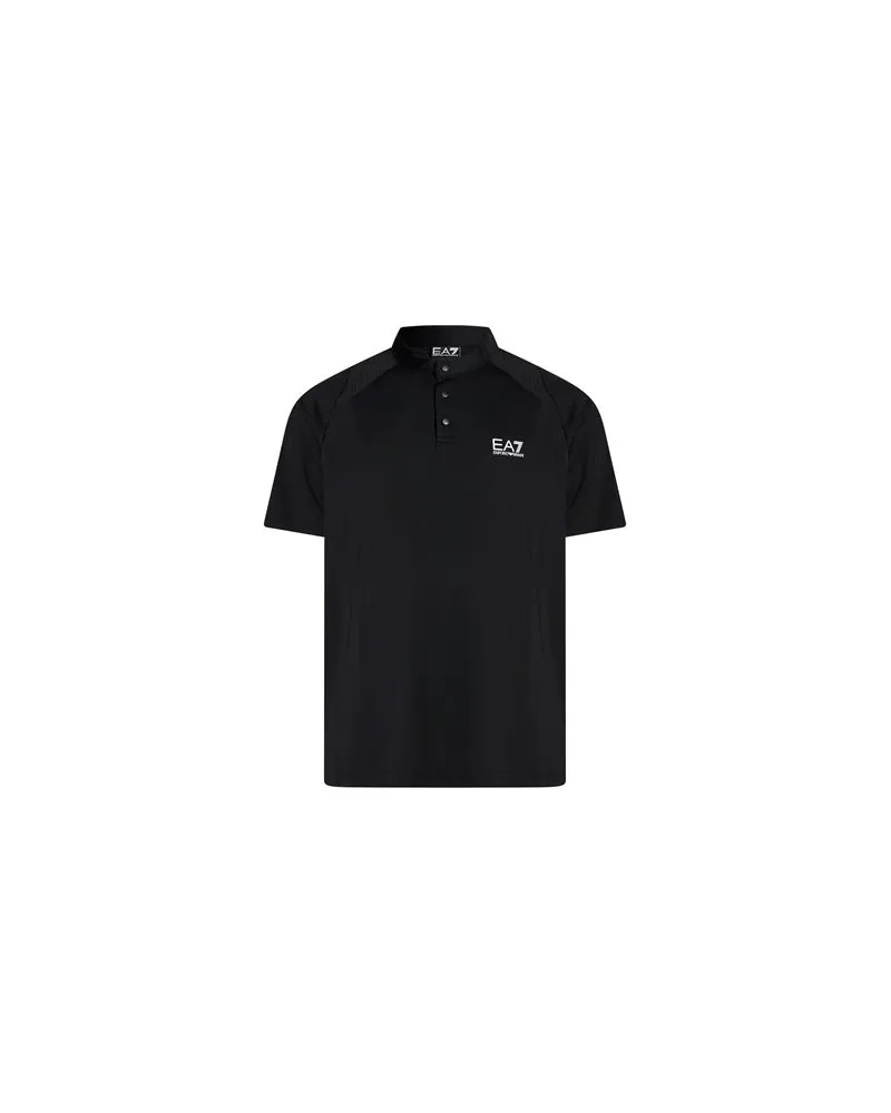 EA7 TOPS - Poloshirtsauf YOOX.COM Schwarz