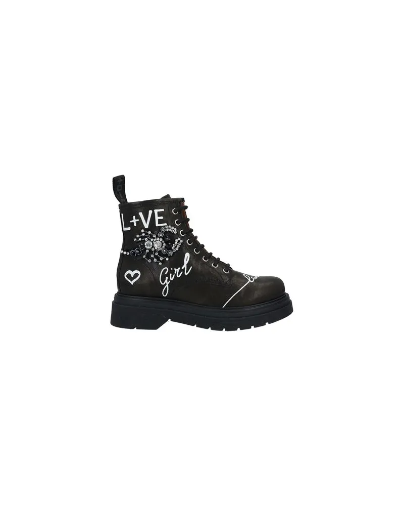 GIO+ SCHUHE - Stiefelettenauf YOOX.COM Schwarz