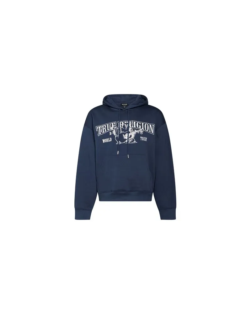 True Religion TOPS - Sweatshirtsauf YOOX.COM Marineblau