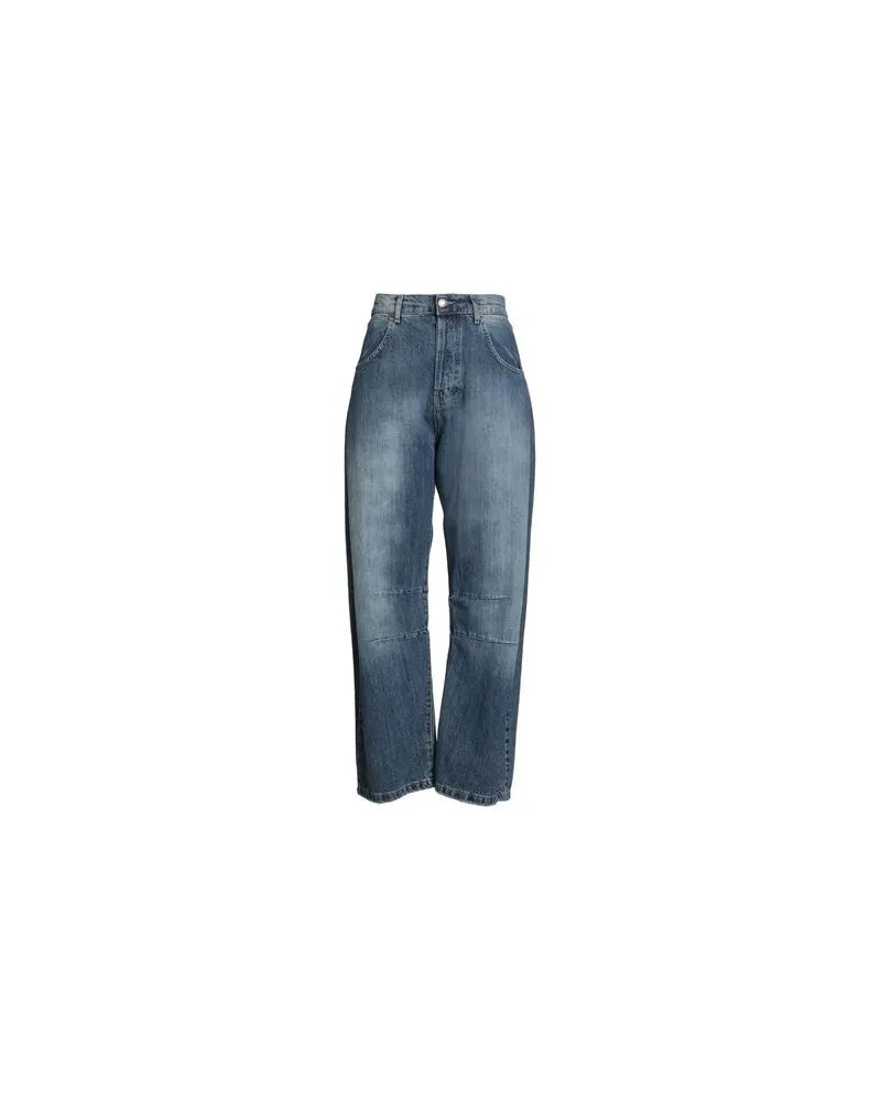 Motel HOSEN & RÖCKE - Jeanshosenauf YOOX.COM Blau