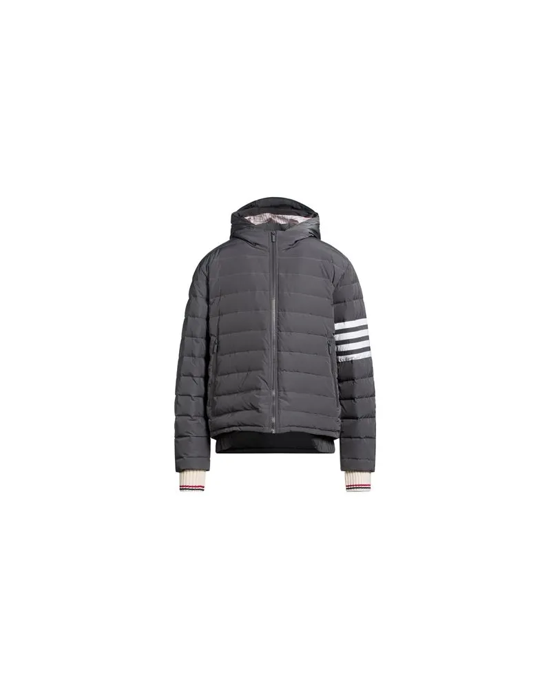 Thom Browne JACKEN & MÄNTEL - Pufferjacken & Daunenjackenauf YOOX.COM Grau