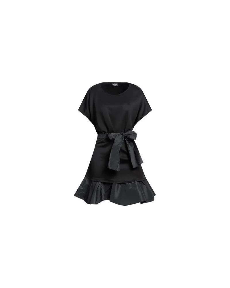 Elisabetta Franchi KLEIDER - Mini-Kleiderauf YOOX.COM Schwarz