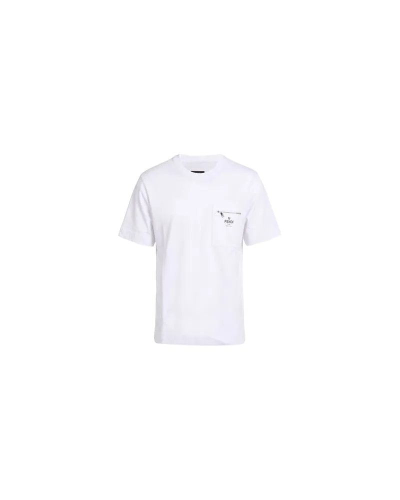 Fendi TOPS - T-shirtsauf YOOX.COM Weiß