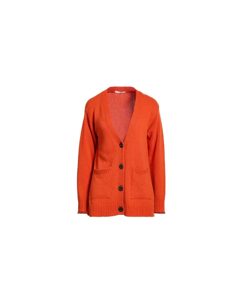 Maliparmi STRICKWAREN - Strickjackenauf YOOX.COM Orange