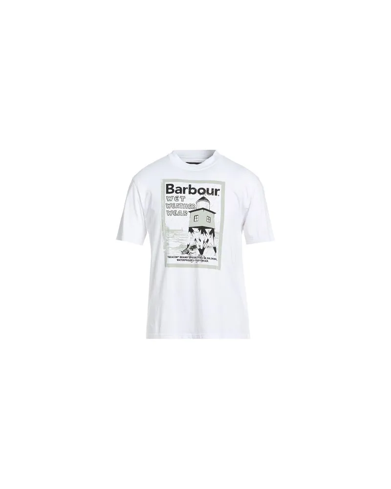 Barbour TOPS - T-shirtsauf YOOX.COM Weiß