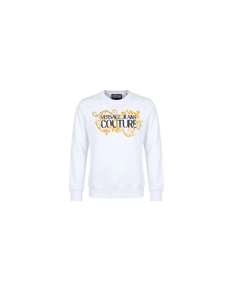 Versace Jeans TOPS - Sweatshirtsauf YOOX.COM Weiß