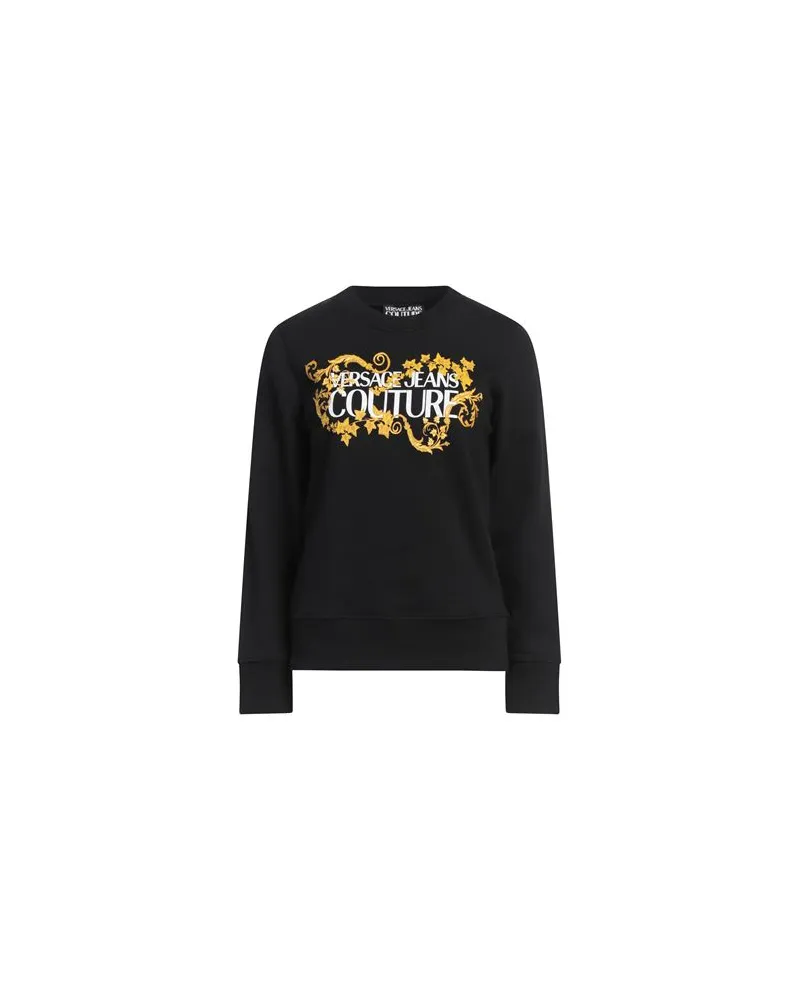 Versace Jeans TOPS - Sweatshirtsauf YOOX.COM Schwarz