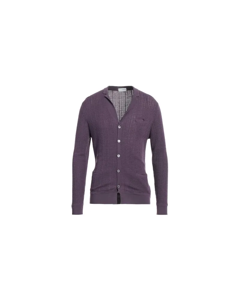 Ballantyne STRICKWAREN - Strickjackenauf YOOX.COM Dunkelviolett