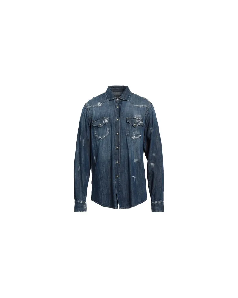Messagerie TOPS - Jeanshemdenauf YOOX.COM Blau