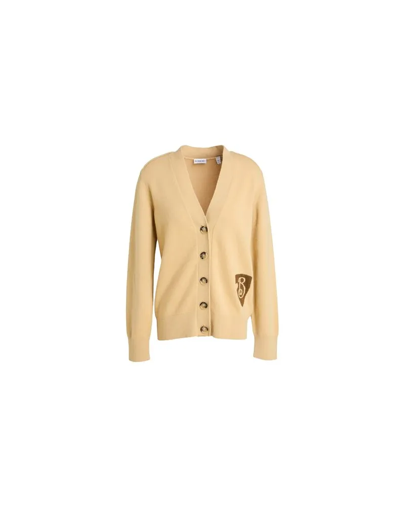Burberry STRICKWAREN - Strickjackenauf YOOX.COM Sand