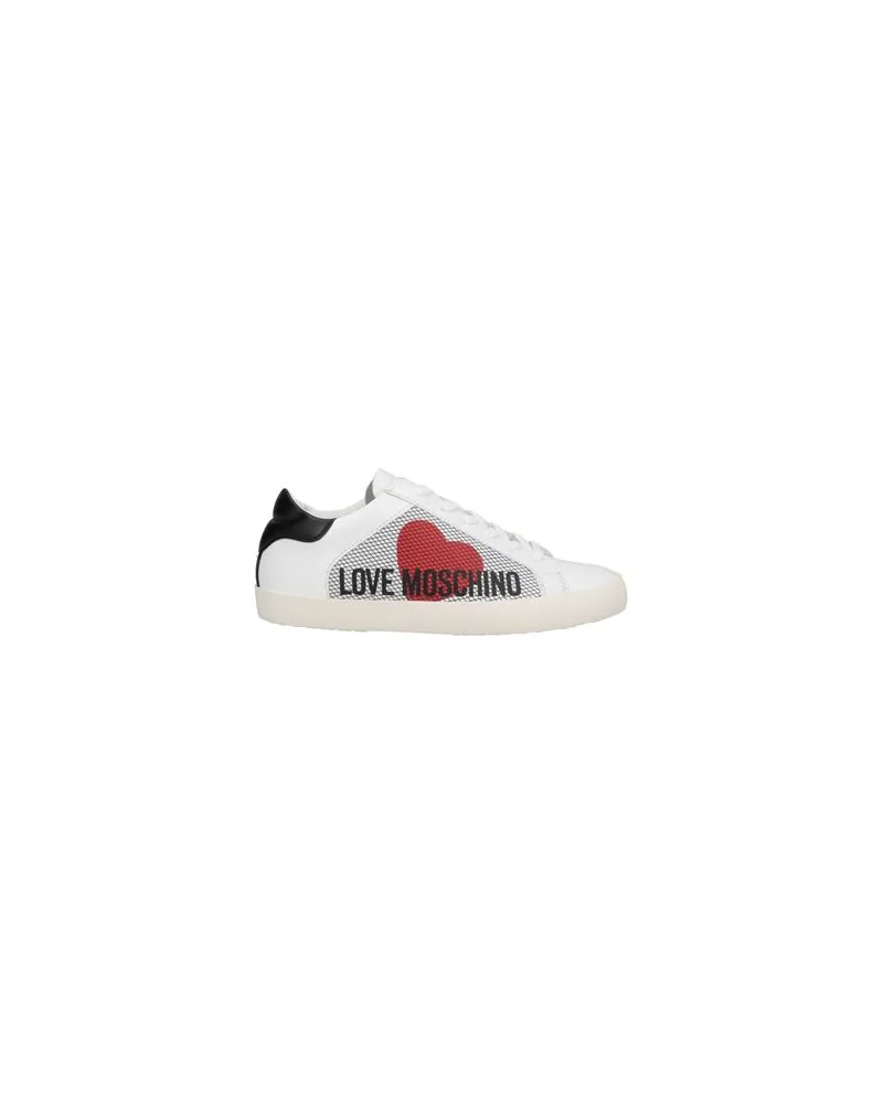 Moschino SCHUHE - Sneakersauf YOOX.COM Weiß