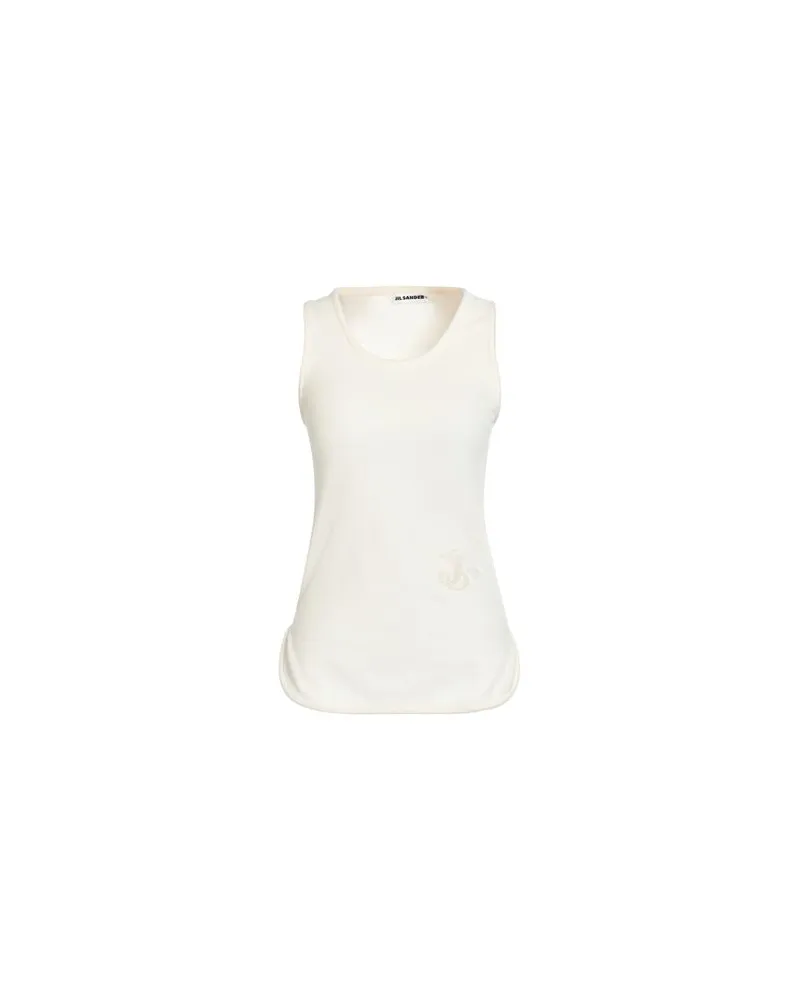Jil Sander TOPS - Tank Topsauf YOOX.COM Elfenbein