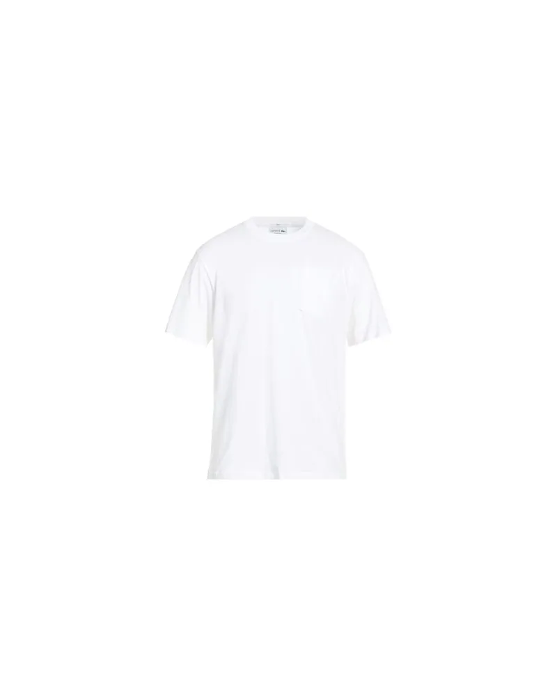 Lacoste TOPS - T-shirtsauf YOOX.COM Weiß