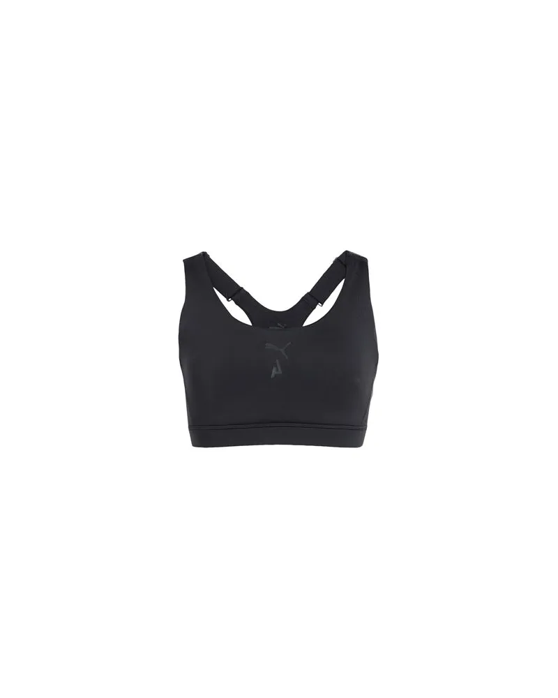 Puma Seasons High Impact Bra  - TOPS - Topsauf YOOX.COM Schwarz