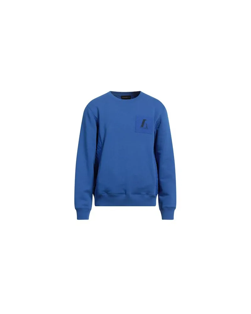 Emporio Armani TOPS - Sweatshirtsauf YOOX.COM Königsblau