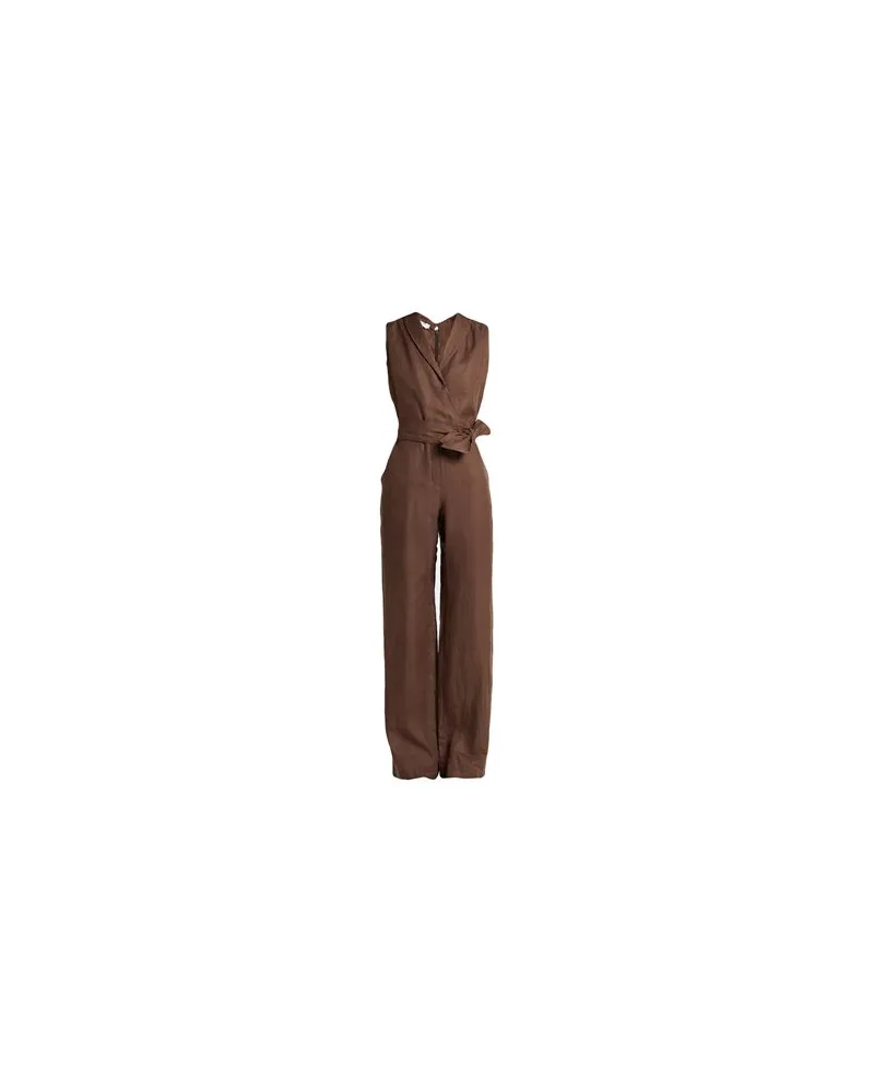 BARBA OVERALLS - Jumpsuitsauf YOOX.COM Schokobraun