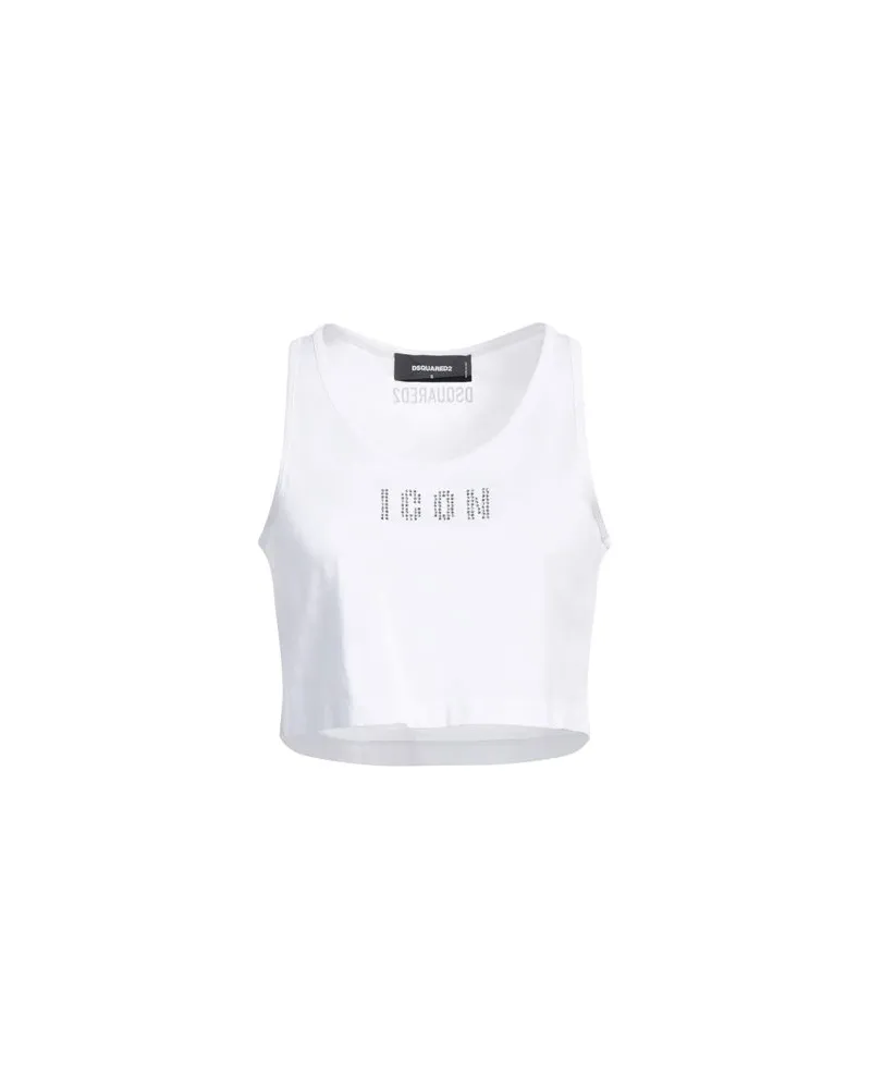 Dsquared2 TOPS - Topsauf YOOX.COM Weiß
