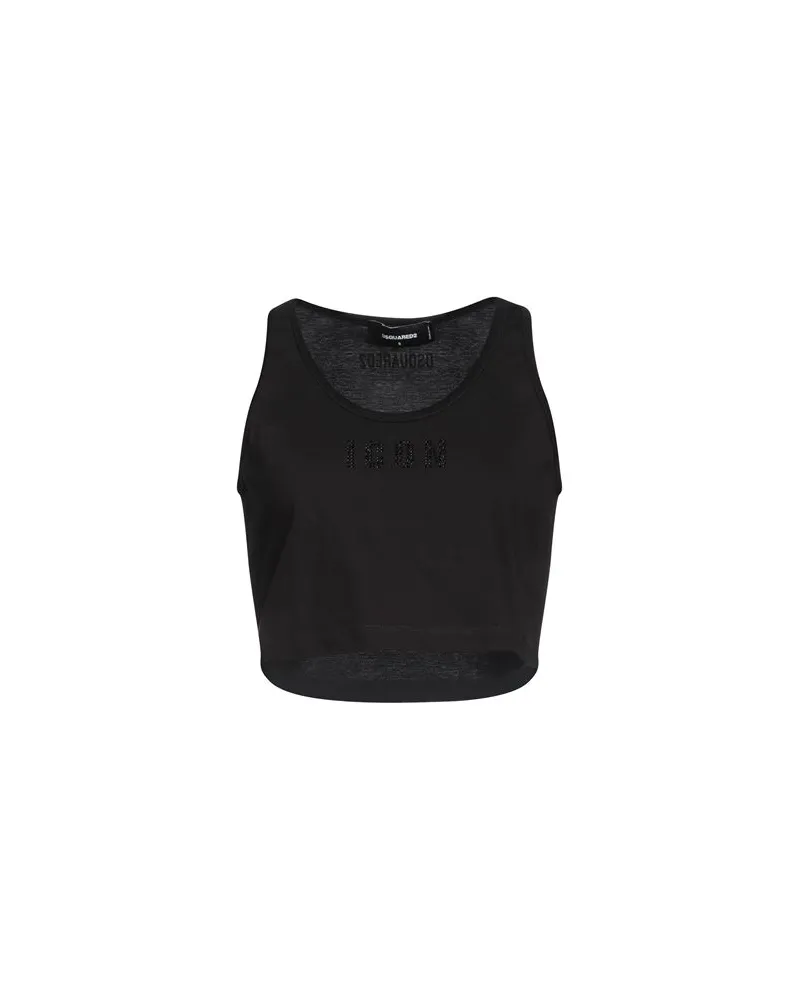 Dsquared2 TOPS - Topsauf YOOX.COM Schwarz