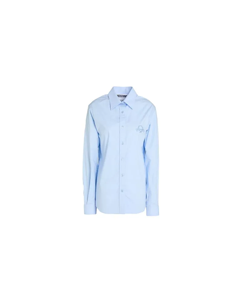 Moschino TOPS - Hemdenauf YOOX.COM Blau