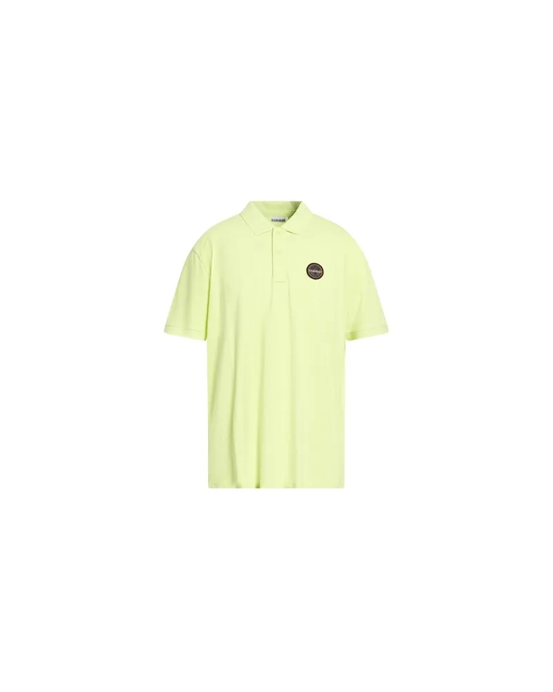 Napapijri TOPS - Poloshirtsauf YOOX.COM Limettengrün