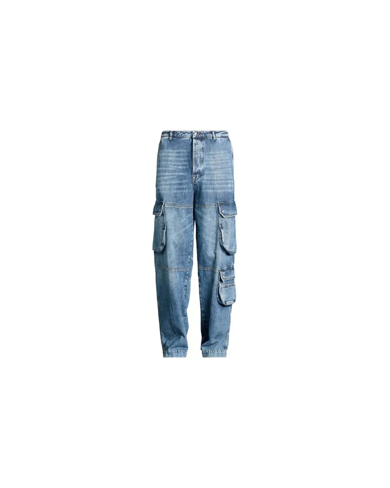 nine:inthe:morning HOSEN & RÖCKE - Jeanshosenauf YOOX.COM Blau