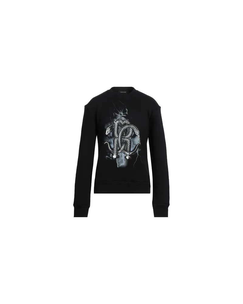 Roberto Cavalli TOPS - Sweatshirtsauf YOOX.COM Schwarz
