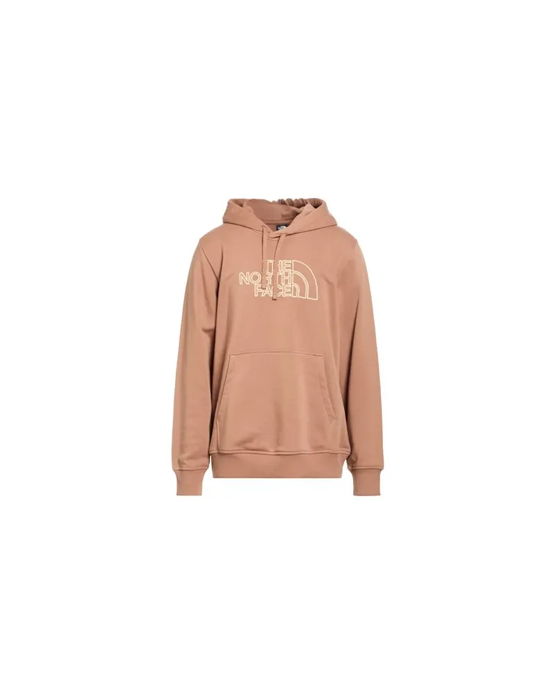 The North Face M DREW PEAK LIGHT REGULAR HOODIE  - TOPS - Sweatshirtsauf YOOX.COM Hellbraun