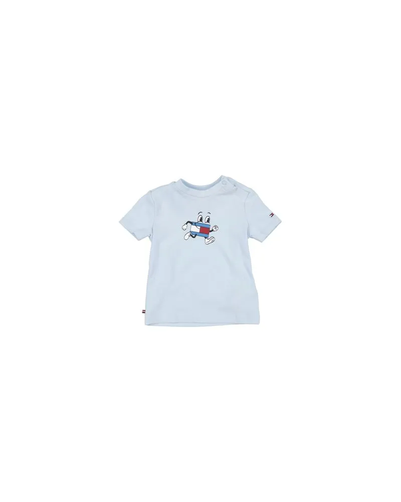 Tommy Hilfiger TOPS - T-shirtsauf YOOX.COM Himmelblau