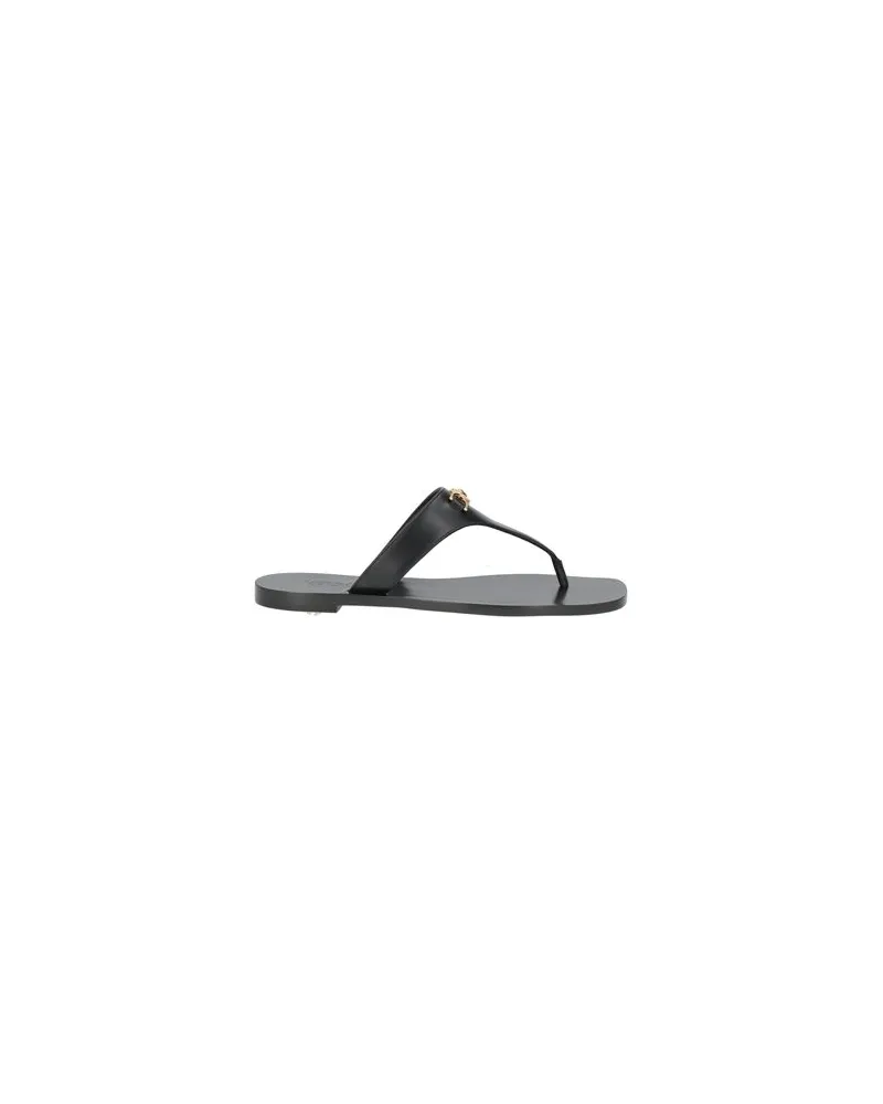 Versace SCHUHE - Zehentrennerauf YOOX.COM Schwarz