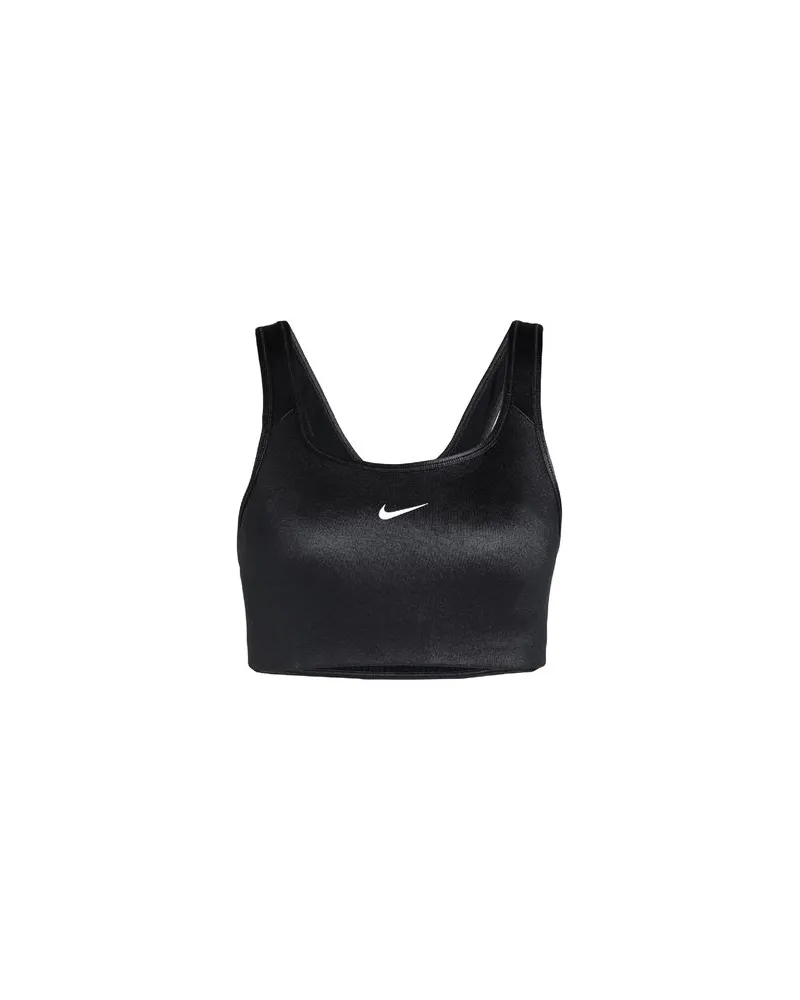 Nike SWOOSH SHINE BRA  - TOPS - Topsauf YOOX.COM Schwarz
