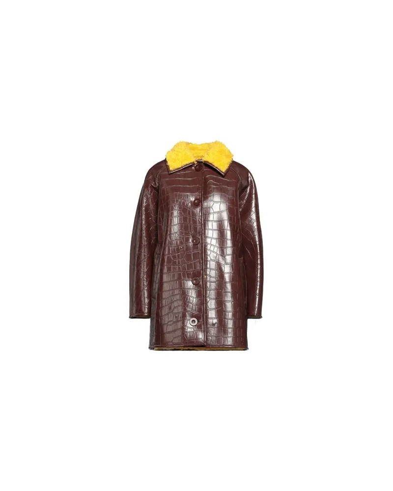 STAND JACKEN & MÄNTEL - Mäntelauf YOOX.COM Schokobraun