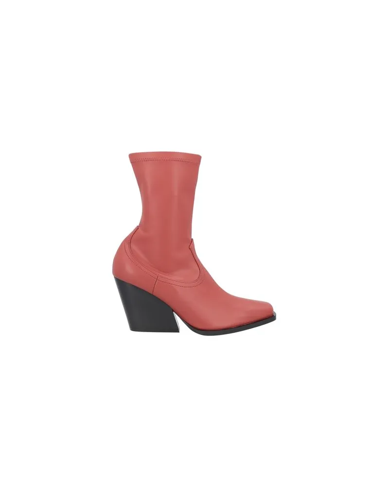 Stella McCartney SCHUHE - Stiefelettenauf YOOX.COM Ziegelrot