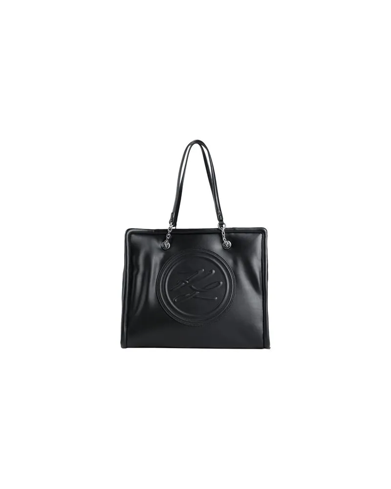 Karl Lagerfeld K/AUTOGRAPH SOFT LG TOTE  - TASCHEN - Handtaschenauf YOOX.COM Schwarz