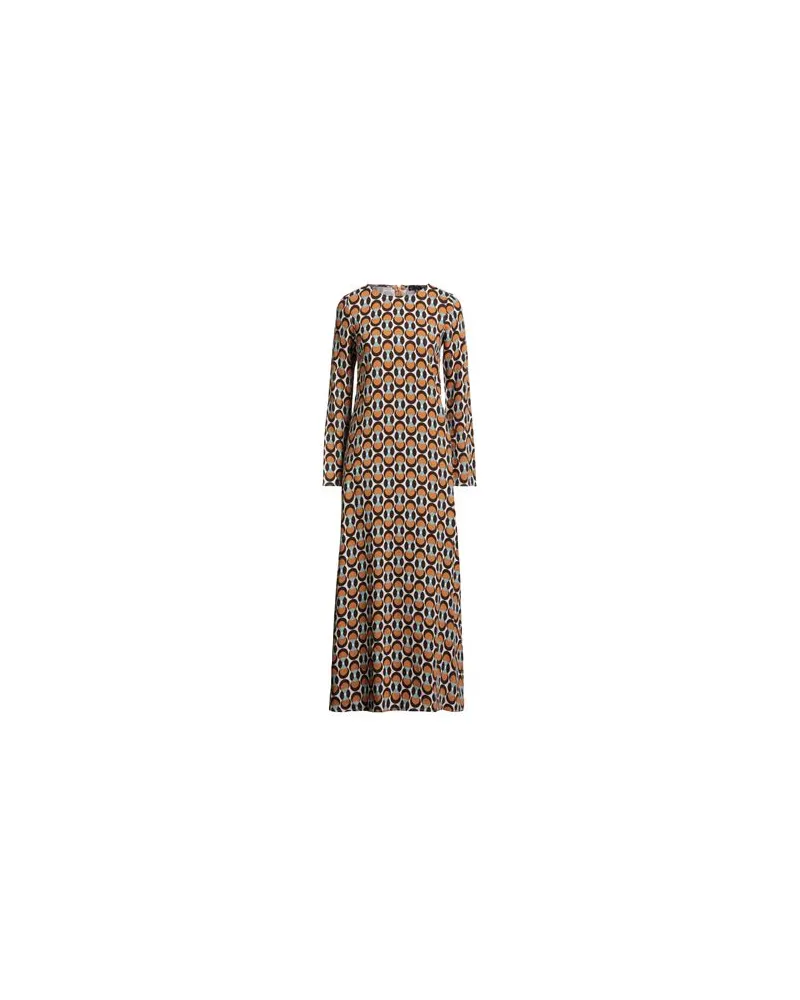 Maliparmi KLEIDER - Maxi-Kleiderauf YOOX.COM Orange